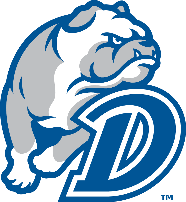 Drake Bulldogs 2015-Pres Secondary Logo diy DTF decal sticker